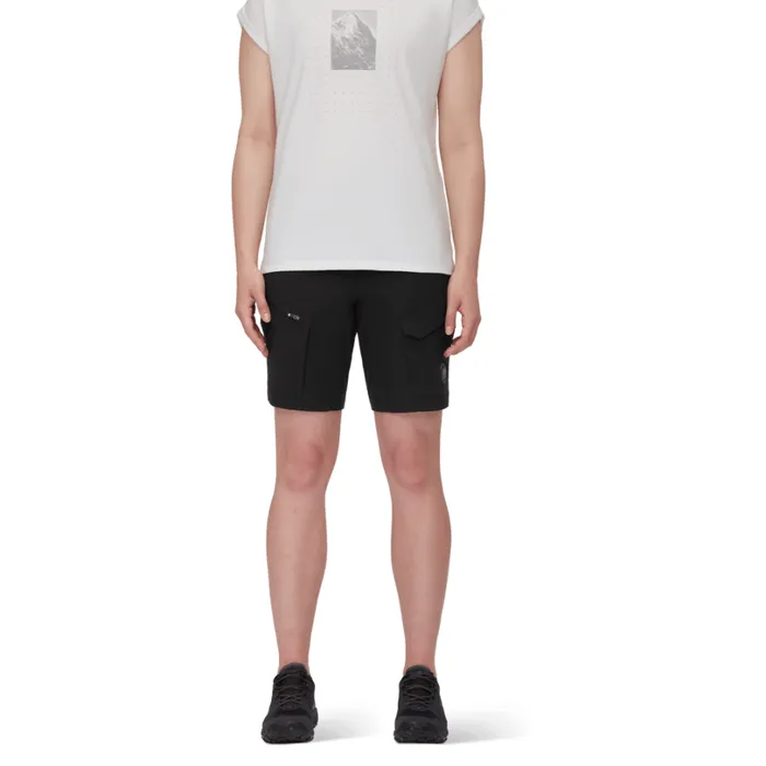 Pants and Shorts Women Mammut Zinal Hybrid Shorts Black