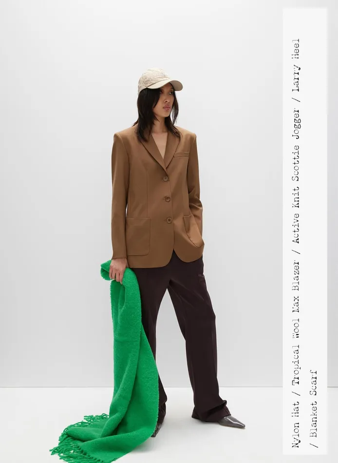 Pants and Shorts Women Tibi Active Knit Scottie Jogger