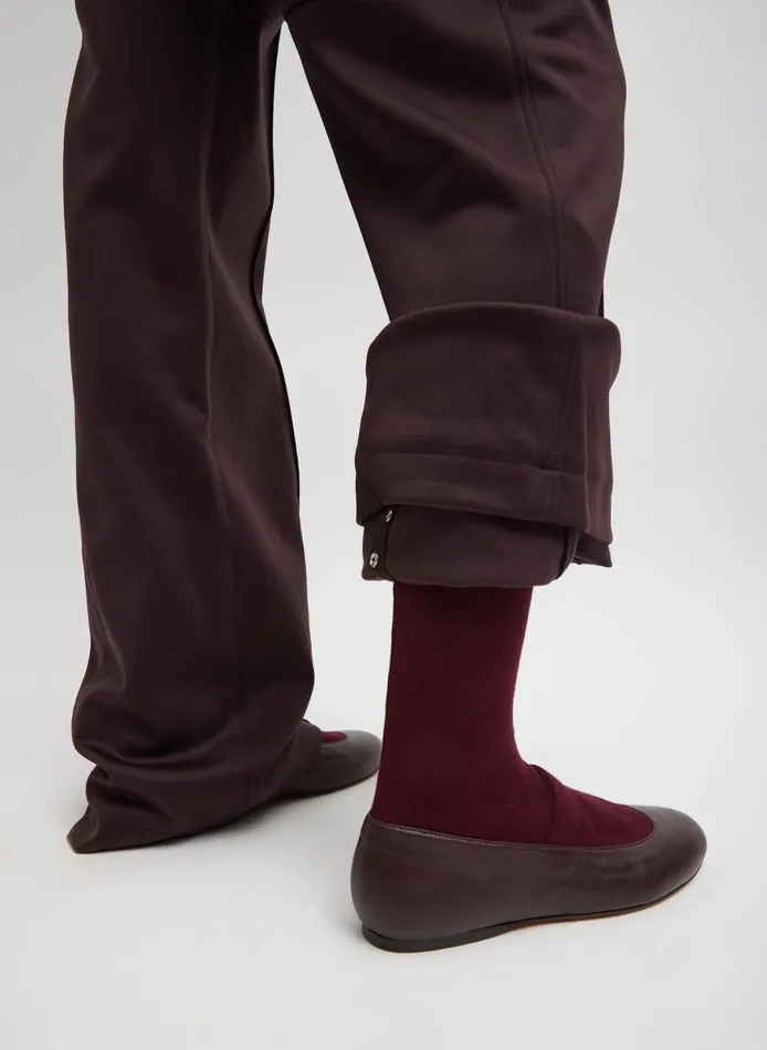 Pants and Shorts Women Tibi Active Knit Scottie Jogger