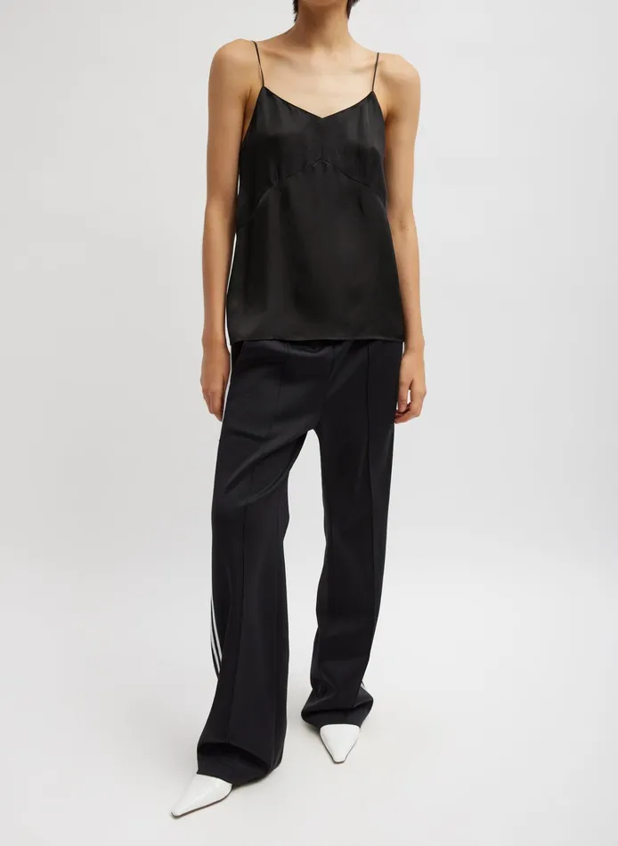 Pants and Shorts Women Tibi Active Knit Scottie Striped Jogger