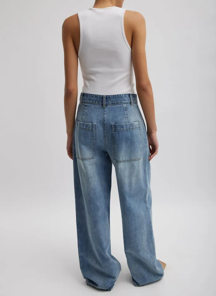 Pants and Shorts Women Tibi Classic Wash Stella Jean