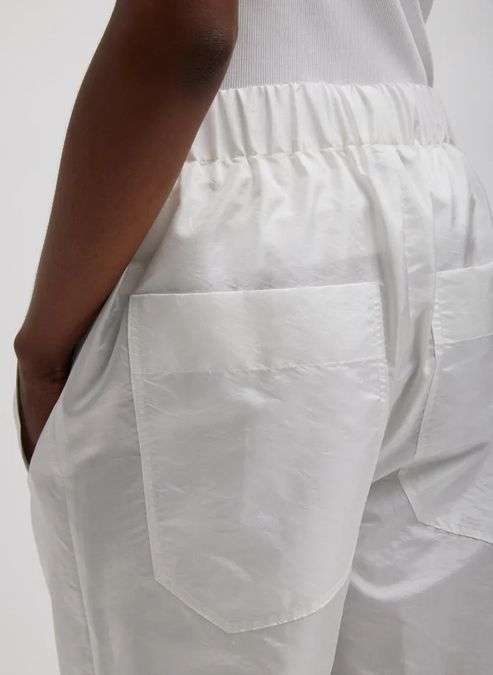 Pants and Shorts Women Tibi Crispy Nylon Wilt Pull On Jogger