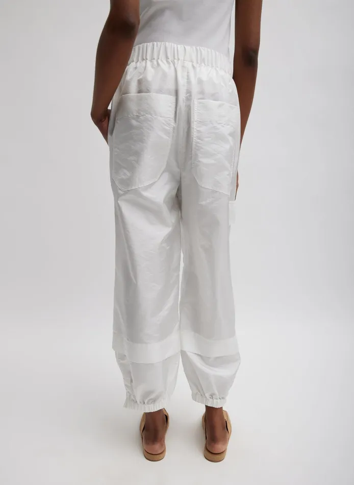 Pants and Shorts Women Tibi Crispy Nylon Wilt Pull On Jogger