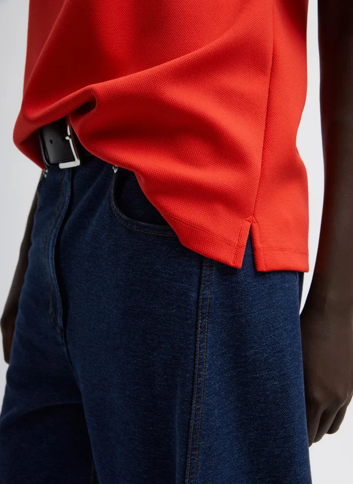 Pants and Shorts Women Tibi Indigo Barre Denim Knit Sid Jean