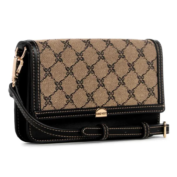 Park Slope Phone Wallet Crossbody Natural Logoblack Women Nine West Crossbody Park Slope Phone Wallet Crossbody Natural Logoblack Women Nine West Crossbody