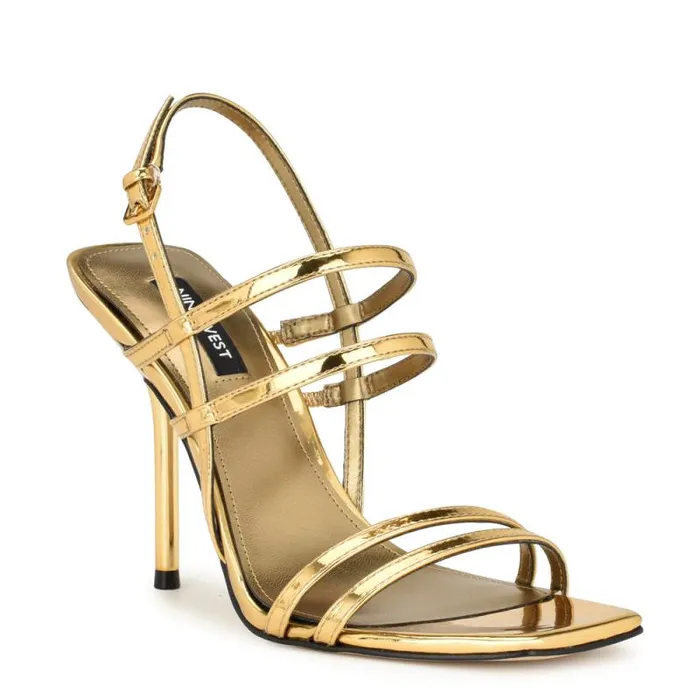 Penla Strappy Sandals Bronze Women Nine West Sandals Penla Strappy Sandals Bronze Women Nine West Sandals