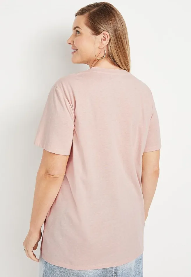 Plus Size Pink Grand Canyon Oversized Graphic Tee Women Maurices Plus Tops