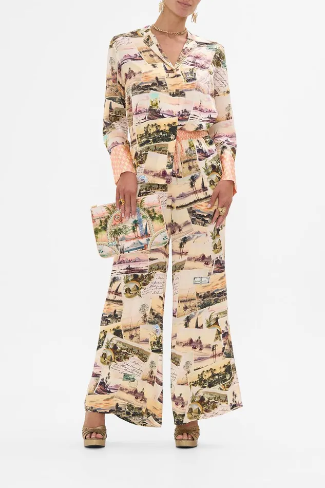 PYJAMA SHIRT MILLAS GOT MAIL Millas Got Mail Womens Camilla Long Sleeve Tops
