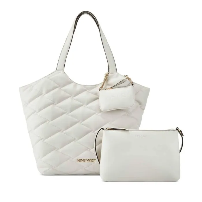 Regan 3 In 1 Tote Milk Women Nine West Totes and Backpacks