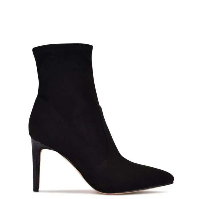 Reves Dress Booties Black Suede Women Nine West Boots and Booties