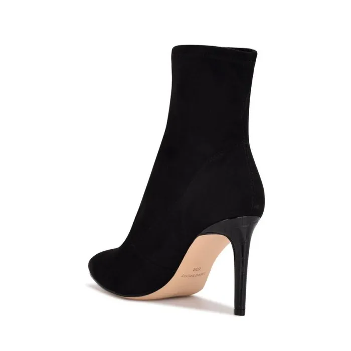 Reves Dress Booties Black Suede Women Nine West Boots and Booties Reves Dress Booties Black Suede Women Nine West Boots and Booties