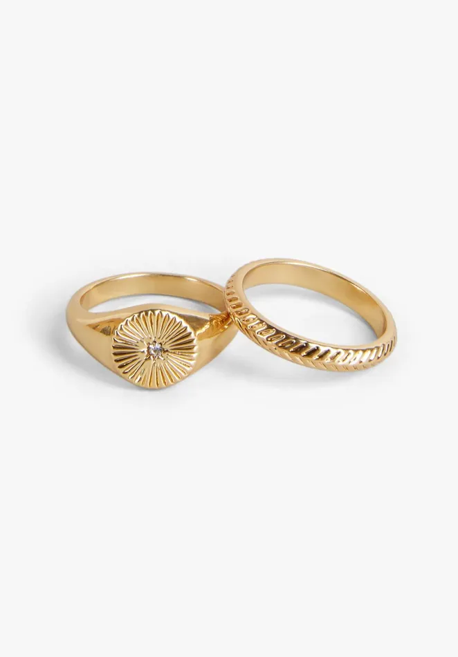Rings Women Hush Josephine Signet Rings Gold