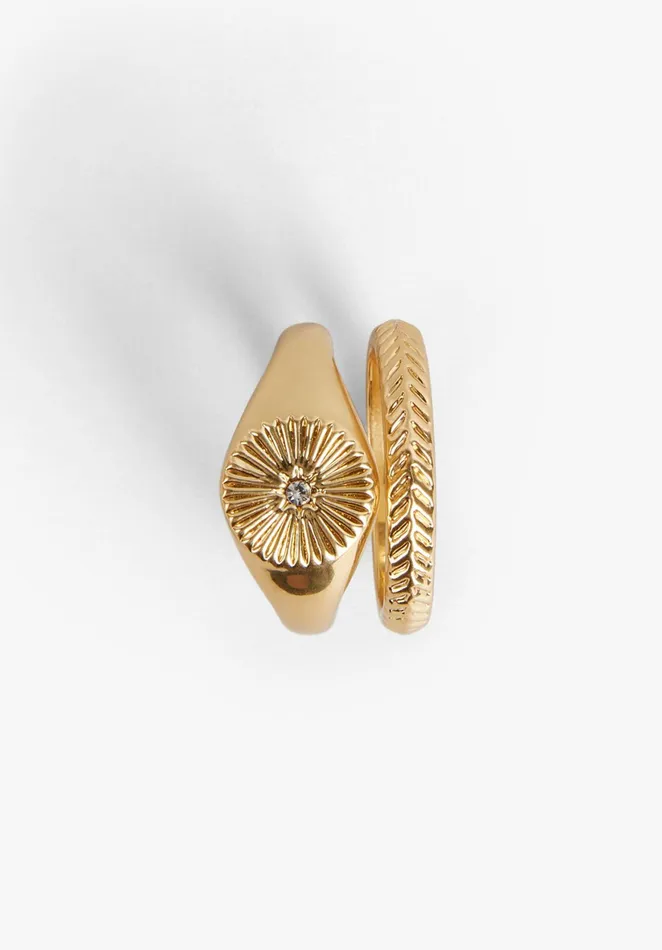 Rings Women Hush Josephine Signet Rings Gold