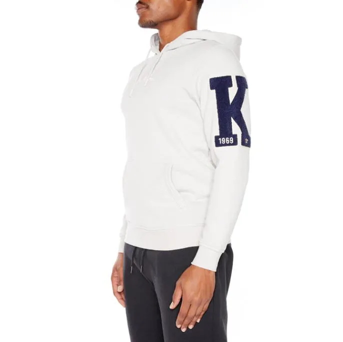 Robe Giovani Motti Hoodie 8211 Grey Grey WomenMen Kappa Hoodies and Sweatshirts