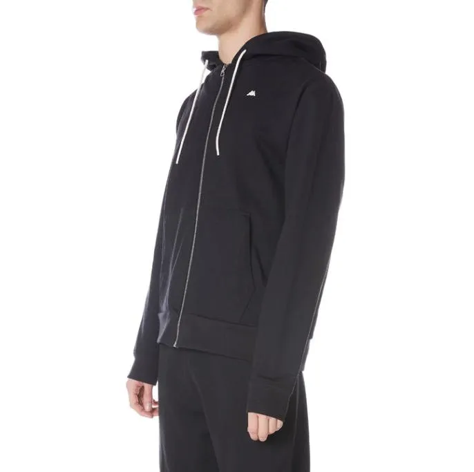 Robe Giovani Portos Hoodie 8211 Black Black MenWomen Kappa Hoodies and Sweatshirts