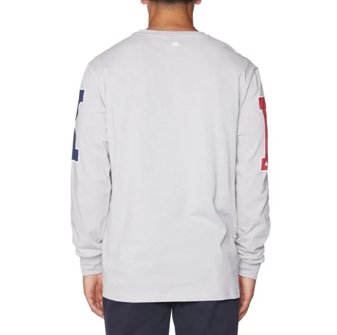 Robe Giovani Sera Longsleeve TShirt 8211 Grey Grey MenWomen Kappa TShirts