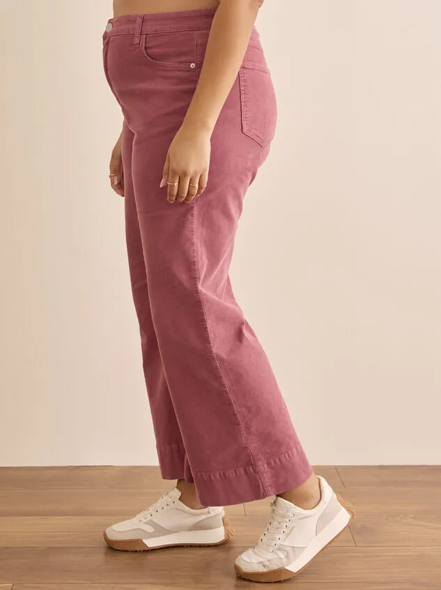 Rose Straight Leg Corduroy Jeans Rosebrown Women Altar039d State Bottoms