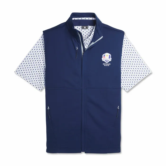 Ryder Cup FullZip Vest Base MidLayers FootJoy Men