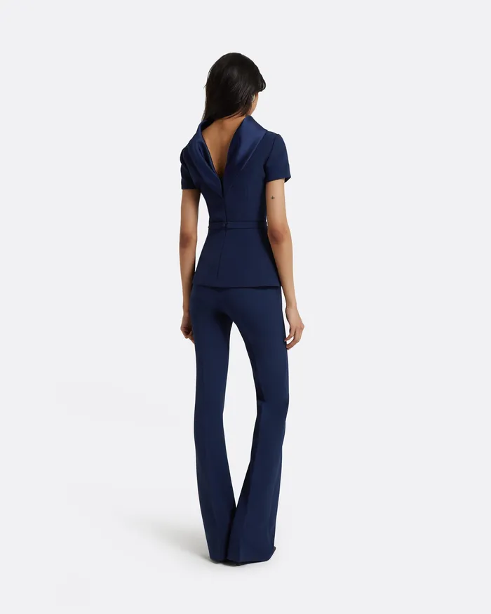 Safiyaa Elvan Maritime Top Maritime Blue Women Tops