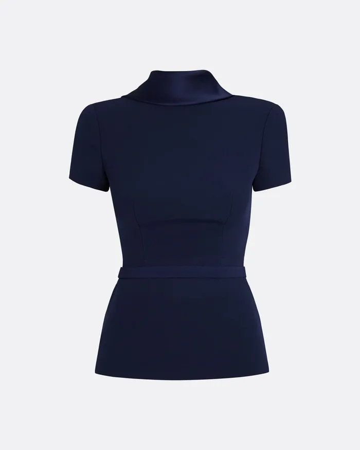 Safiyaa Elvan Maritime Top Maritime Blue Women Tops