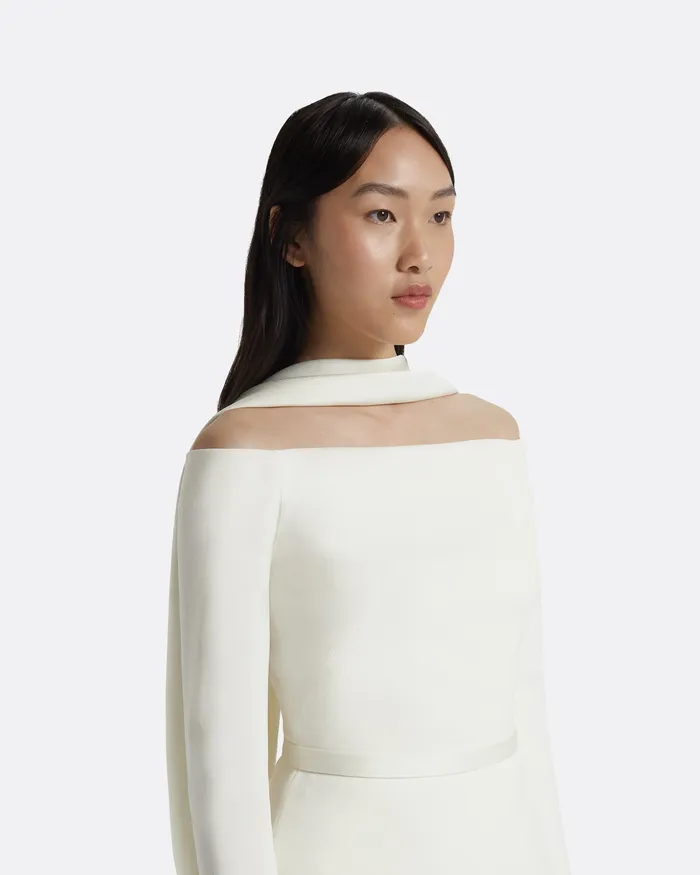 Safiyaa Lucile Ivory Top Ivory Women Bridal