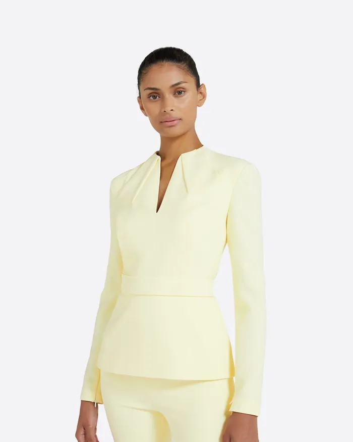 Safiyaa Tops Women Blanca Buttermilk Top Buttermilk