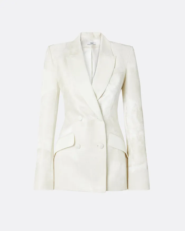 Safiyaa Wynnie Ivory Jacket Ivory Women Bridal