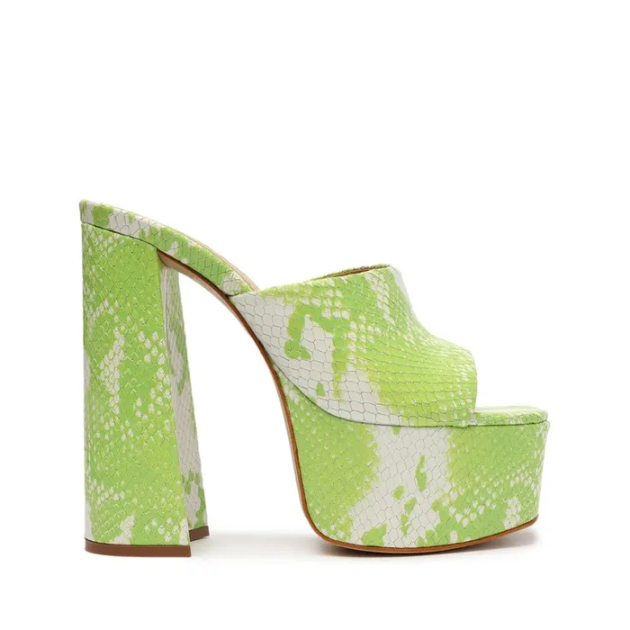 Sandals Darah Wild Sandal Leaf Snake Schutz Shoes Platforms