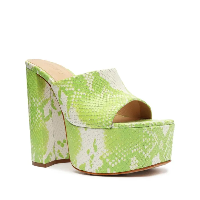 Sandals Darah Wild Sandal Leaf Snake Schutz Shoes Platforms Sandals Darah Wild Sandal Leaf Snake Schutz Shoes Platforms
