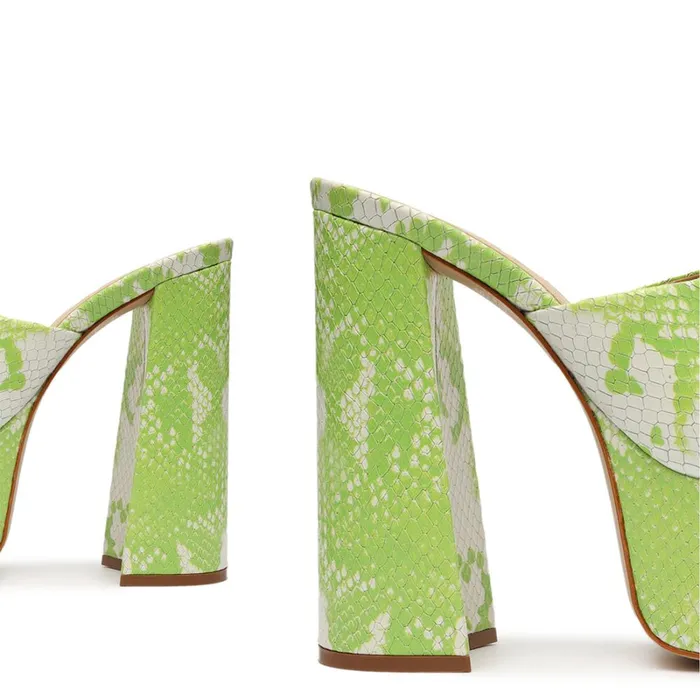 Sandals Darah Wild Sandal Leaf Snake Schutz Shoes Platforms Sandals Darah Wild Sandal Leaf Snake Schutz Shoes Platforms