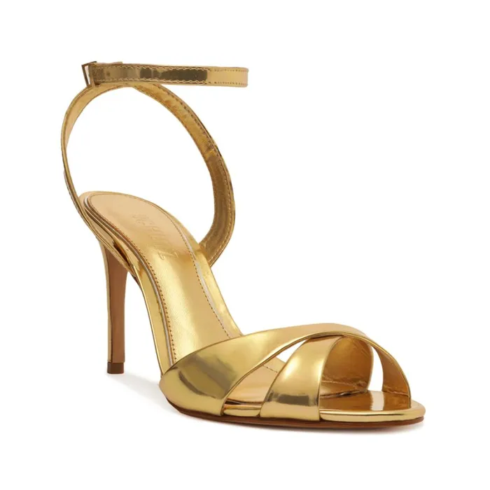 Sandals Hilda Specchio Sandal Gold Schutz Shoes Stiletto Heels