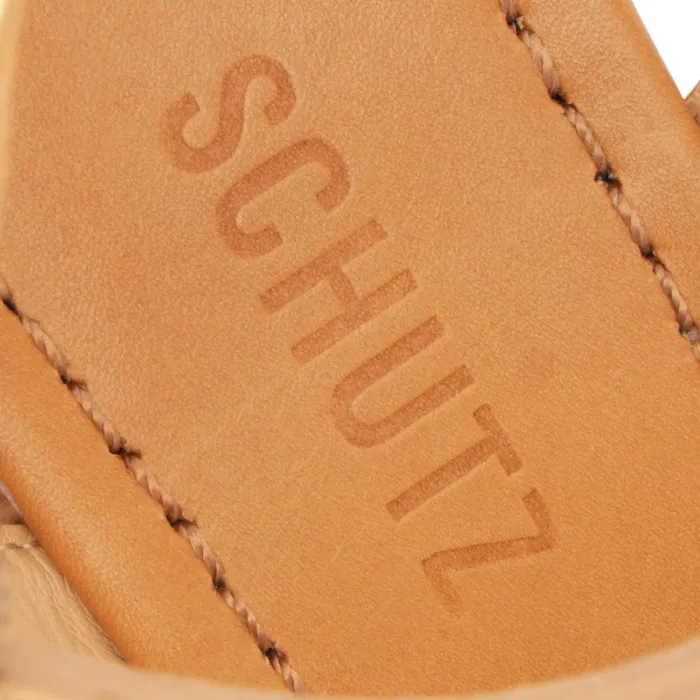 Sandals Imani Metallic Leather Sandal Prata Schutz Shoes Platforms Sandals Imani Metallic Leather Sandal Prata Schutz Shoes Platforms