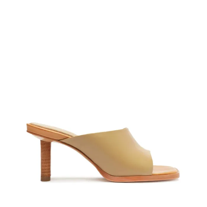 Sandals Zelda Light Beige Schutz Shoes Mule