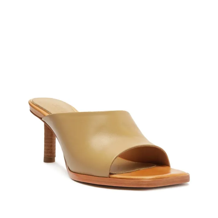 Sandals Zelda Light Beige Schutz Shoes Mule