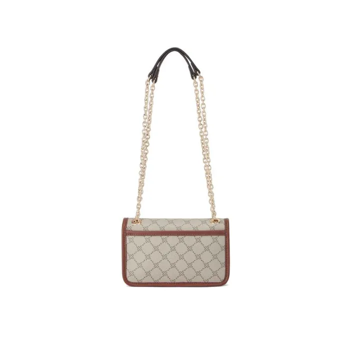 Saoirse Mini Cnvrtbl Xbdy Flap Beige Logomahogany Women Nine West Crossbody