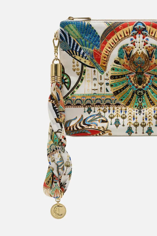 SCARF CLUTCH VALLEY OF THE QUEENS Valley Of The Queens WomensMens Camilla Clutches