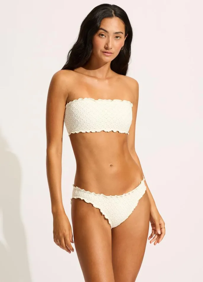 Seafolly Bandeau Women Daydreamer Tube Bikini Top 8211 Vanilla