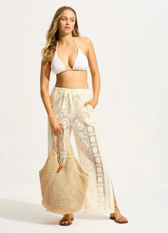Seafolly Beach Bags Women Mirage Woven Tote Bag 8211 Natural