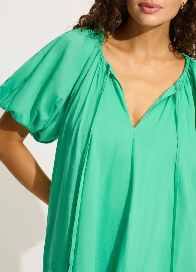 Seafolly Beach Dresses Women Mini Babydoll Dress 8211 Jade