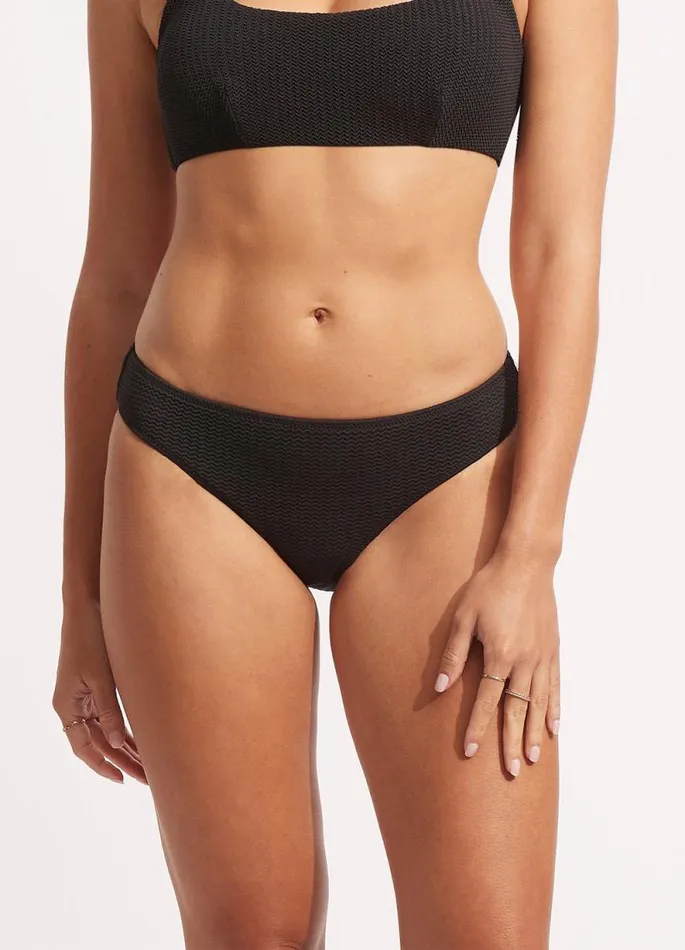 Seafolly Hipster Women Sea Dive Hipster Pant 8211 Black