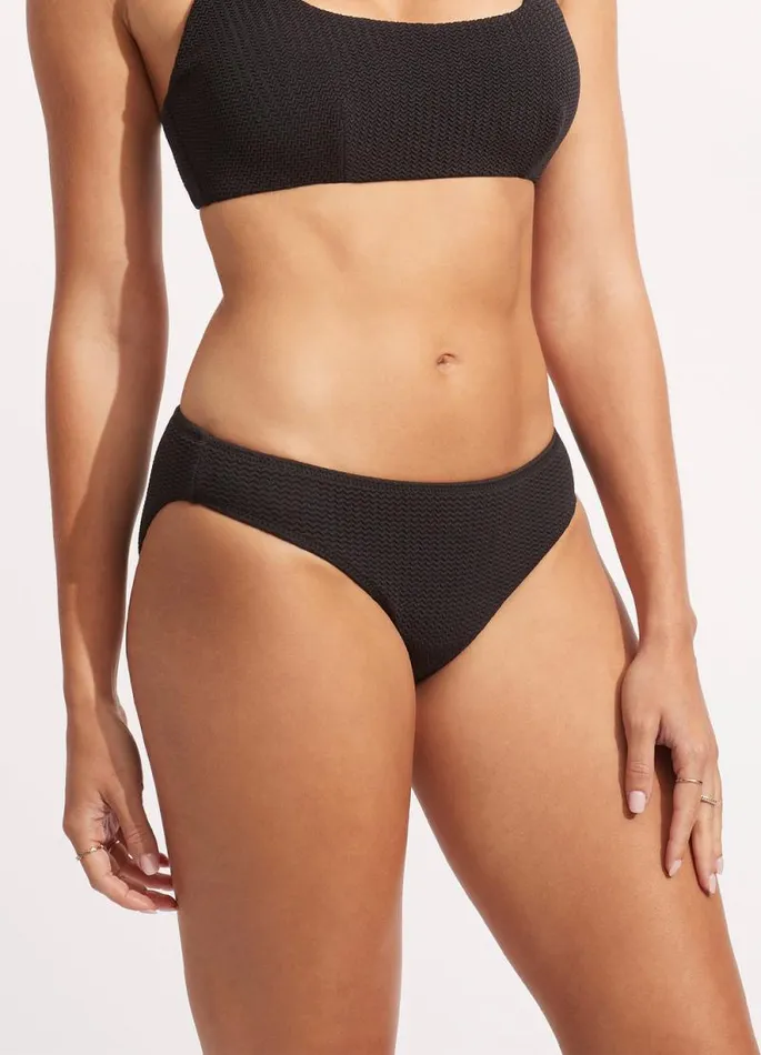 Seafolly Hipster Women Sea Dive Hipster Pant 8211 Black