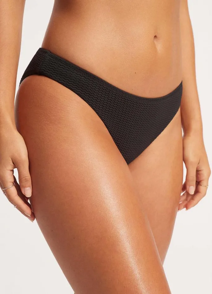 Seafolly Hipster Women Sea Dive Hipster Pant 8211 Black
