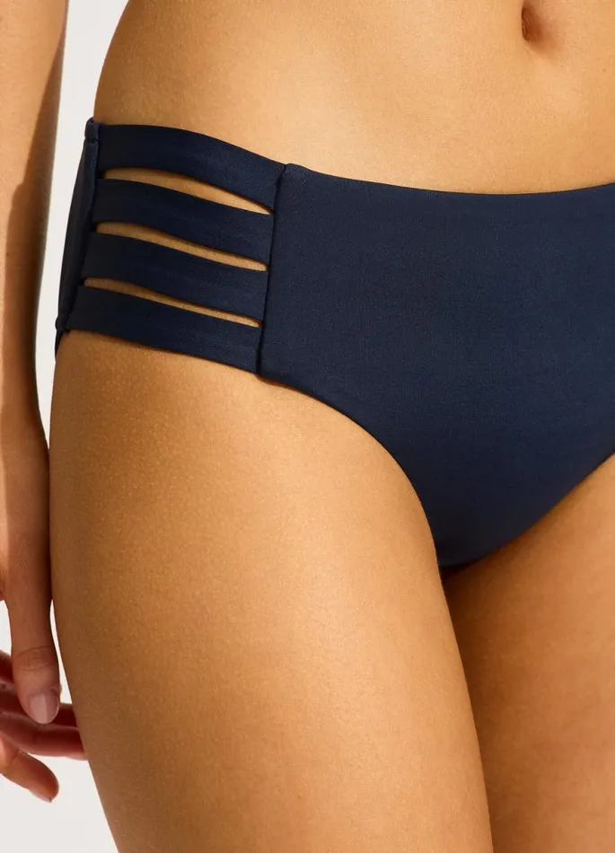 Seafolly Hipster Women Seafolly Collective Multi Strap Hipster Pant 8211 True Navy