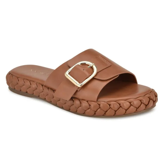 Shantel Casual Woven Footbed Sandals Medium Natural Women Nine West Sandals Shantel Casual Woven Footbed Sandals Medium Natural Women Nine West Sandals