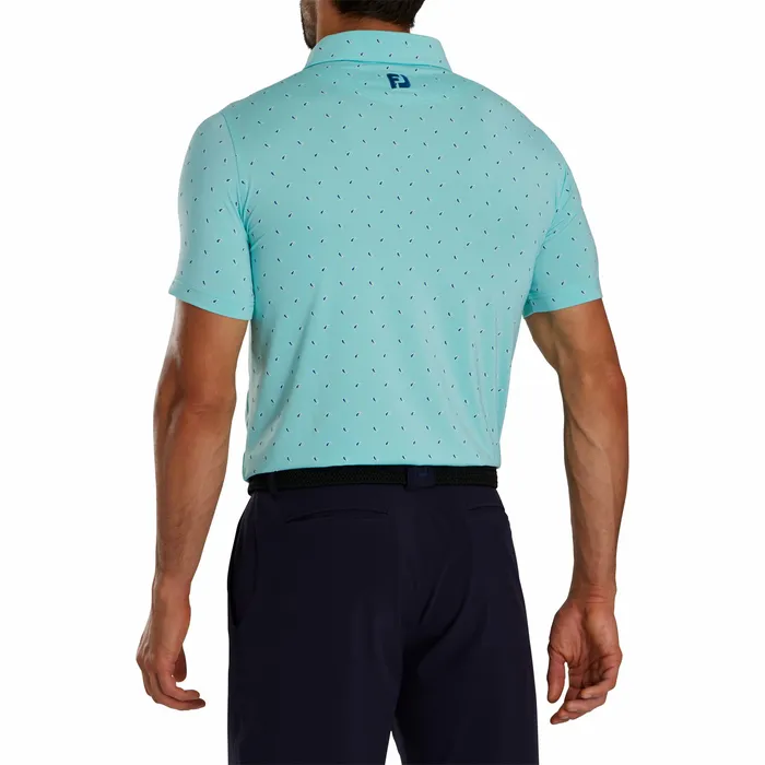 Shirts FootJoy Men Athletic Fit Paisley Lisle