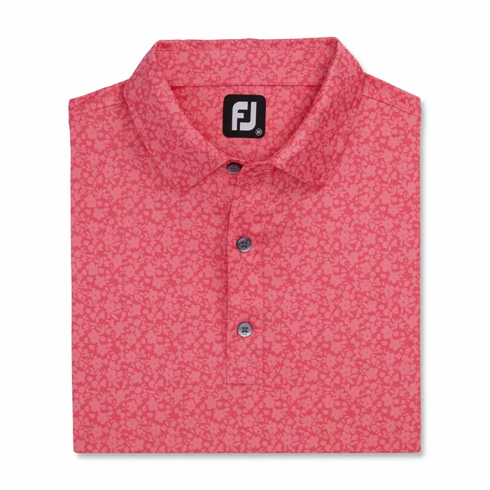 Shirts Men Painted Floral Lisle FootJoy