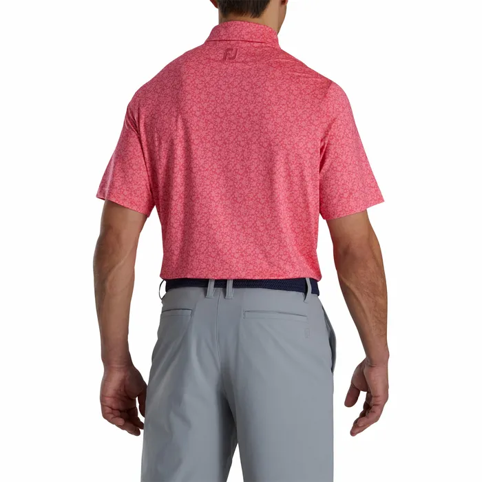 Shirts Men Painted Floral Lisle FootJoy