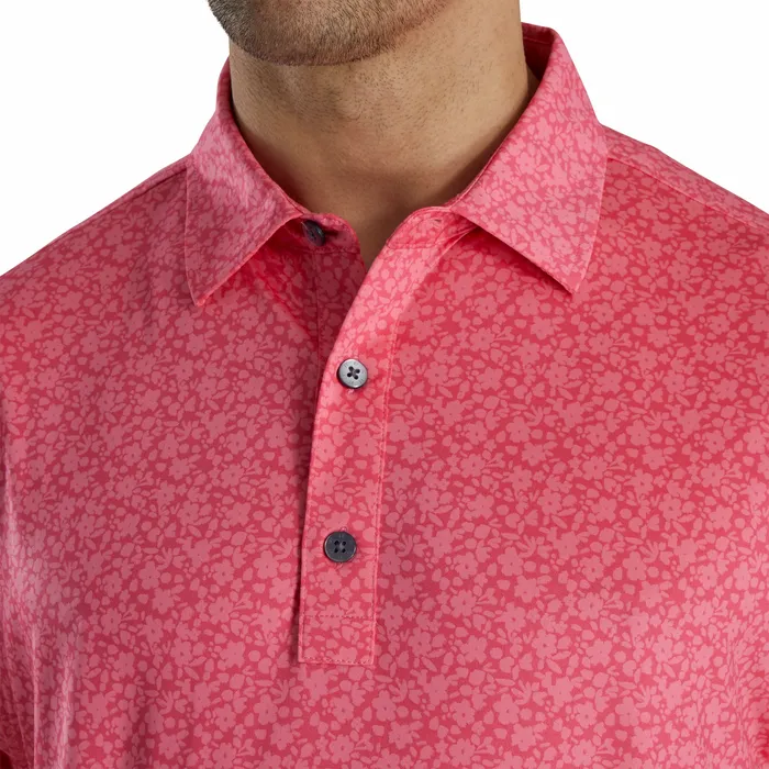 Shirts Men Painted Floral Lisle FootJoy