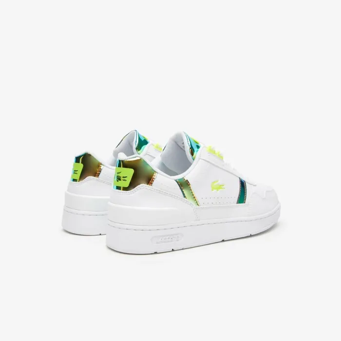 Shoes and Accessories Kids Lacoste Juniors039 TClip Sneakers Whtylw V05