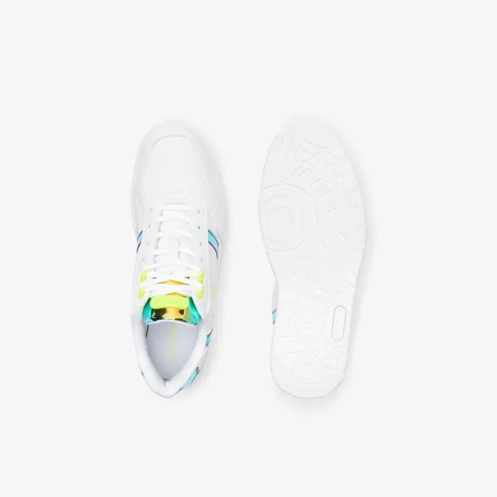 Shoes and Accessories Kids Lacoste Juniors039 TClip Sneakers Whtylw V05